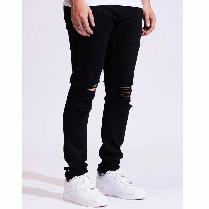 Crysp Atlantic Denim Jeans (Jet Black) CRYF122-123 - Image 3