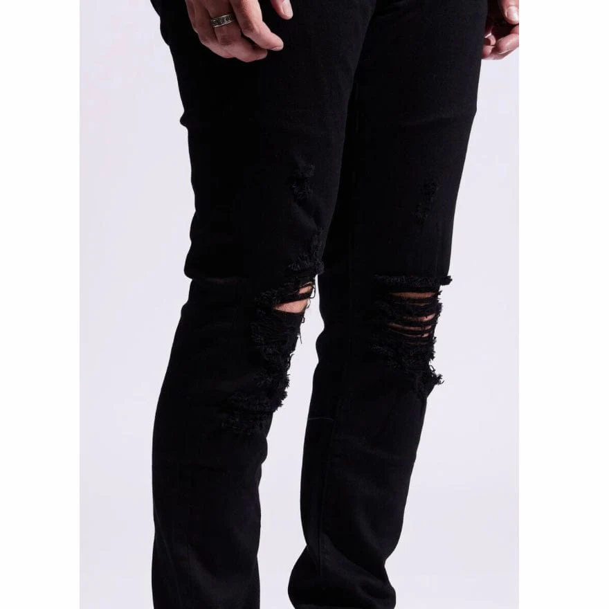 Crysp Atlantic Denim Jeans (Jet Black) CRYF122-123 - Image 4