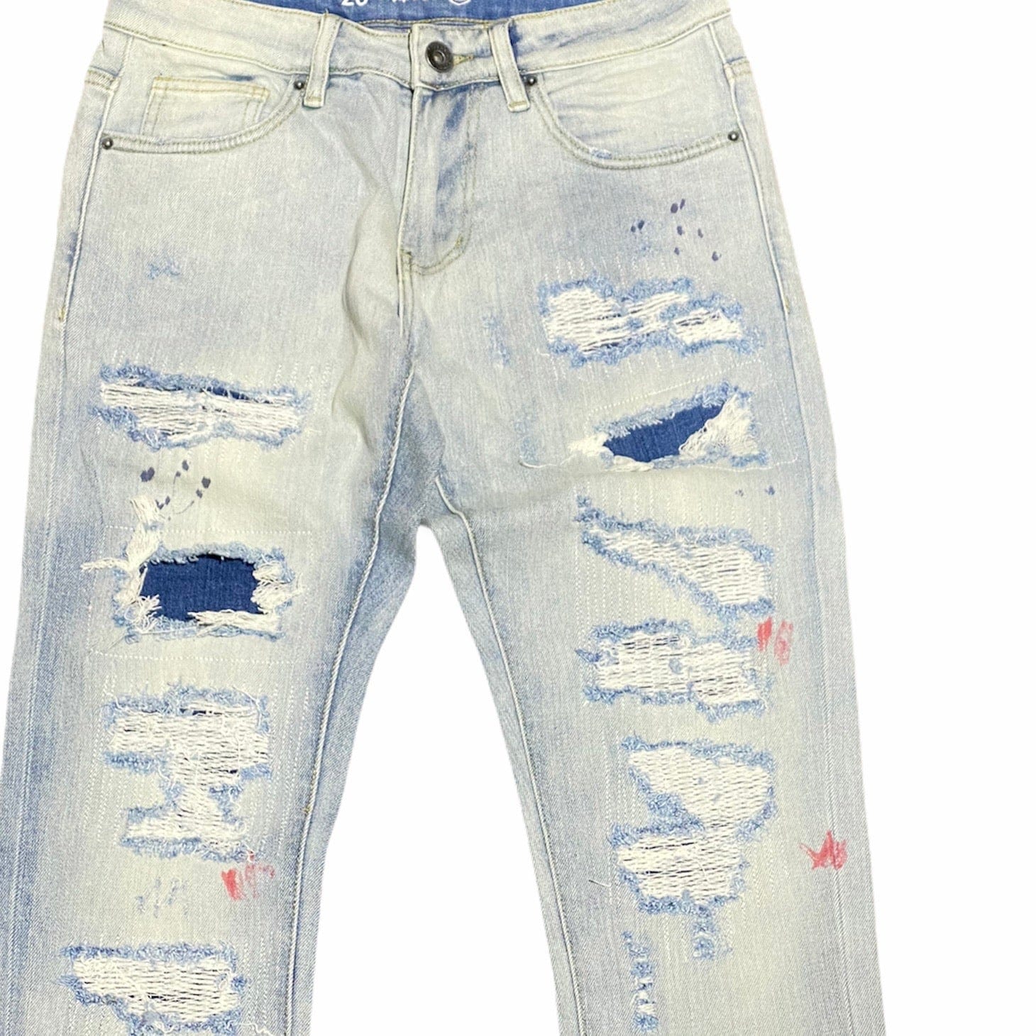 Crysp Atlantic Denim (Light Blue Patchwork) CRYSPSP121-105 - Image 2