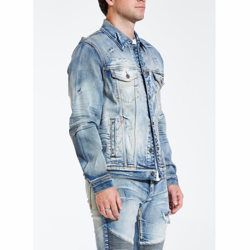 Crysp Bering Denim Jacket (Blue) CRYSPHOL21-7 - Image 2