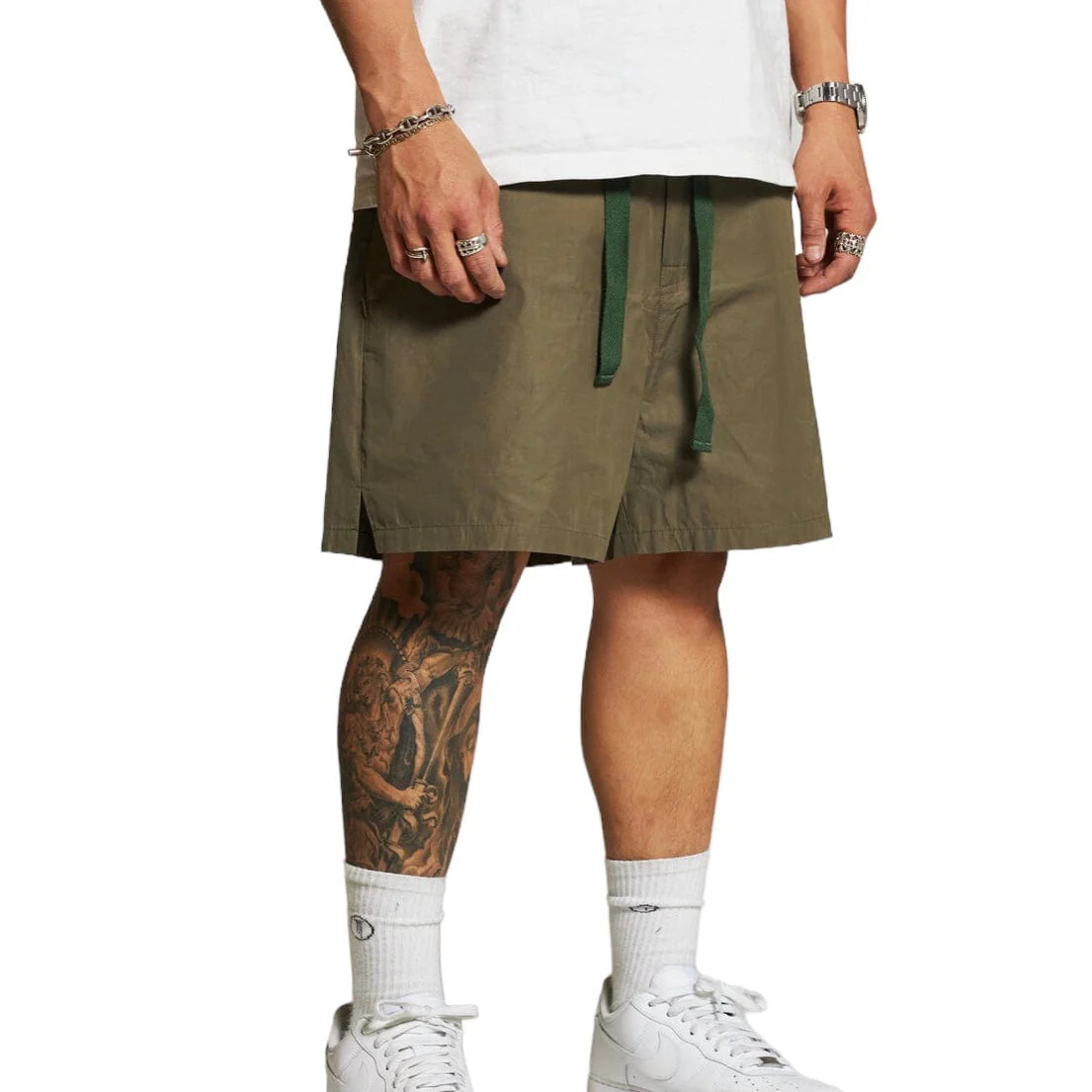 Crysp Boulder Shorts (Olive) CRYSPSUM24-007 - Image 2