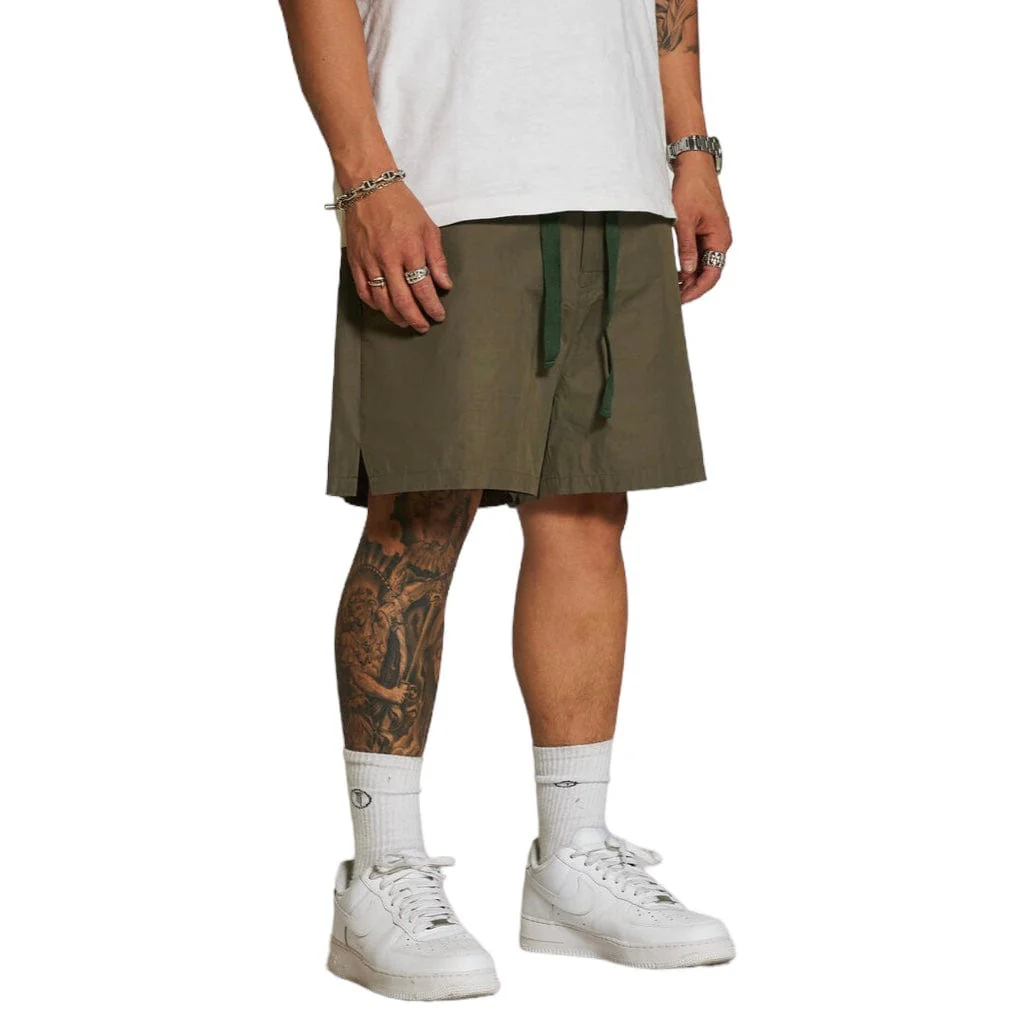 Crysp Boulder Shorts (Olive) CRYSPSUM24-007 - Image 4