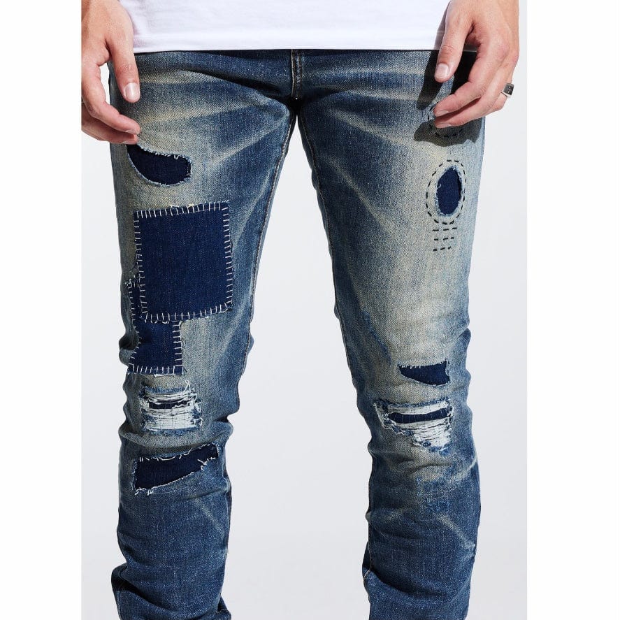Crysp Charter Denim (Blue Patches) CRYSPSP221-123 - Image 2