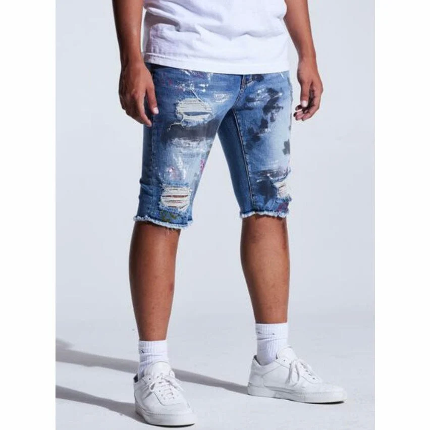 Crysp Philips Shorts (Indigo Black Paint) CRYSPSP221-109 - Image 3