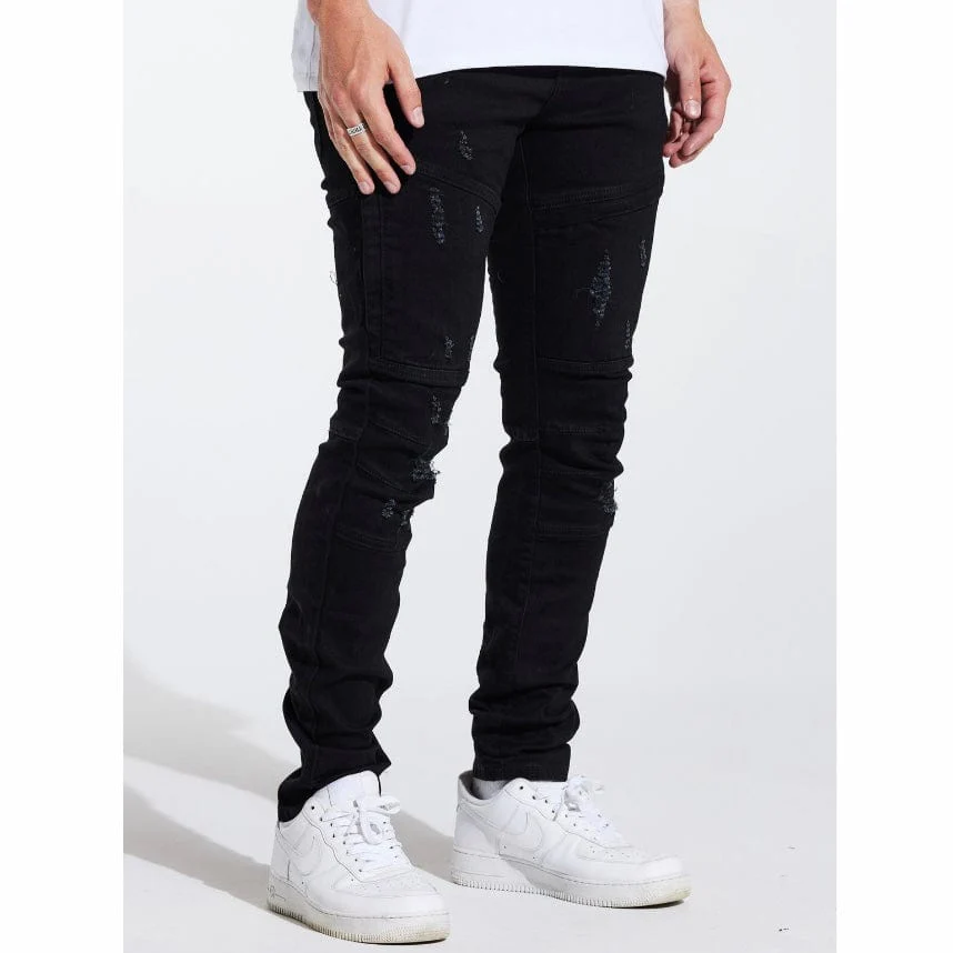 Crysp Kurt Denim (Jet Black) CRYSPSP221-116 - Image 3