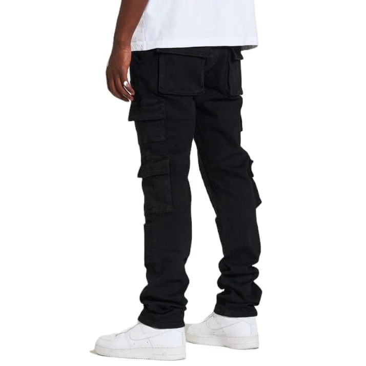 Crysp Nelson Cargo Denim (Black) CRYSPR242-021 - Image 4