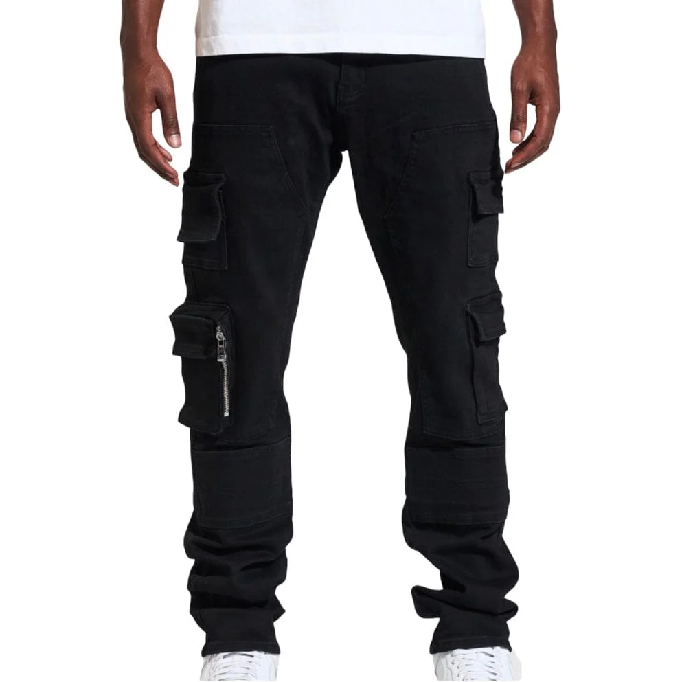 Crysp Nelson Cargo Denim (Black) CRYSPR242-021 - Image 5