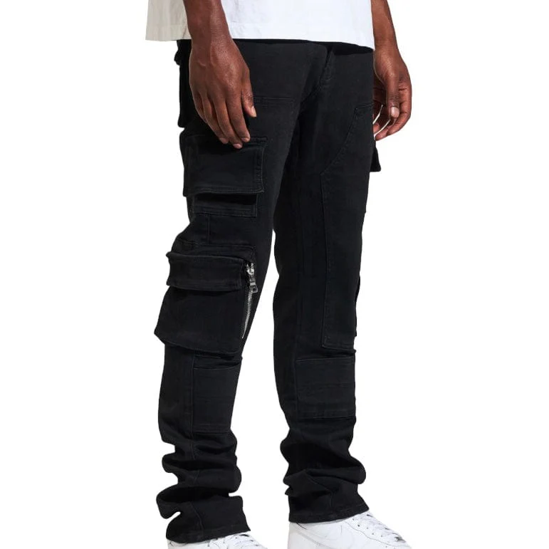 Crysp Nelson Cargo Denim (Black) CRYSPR242-021 - Image 6