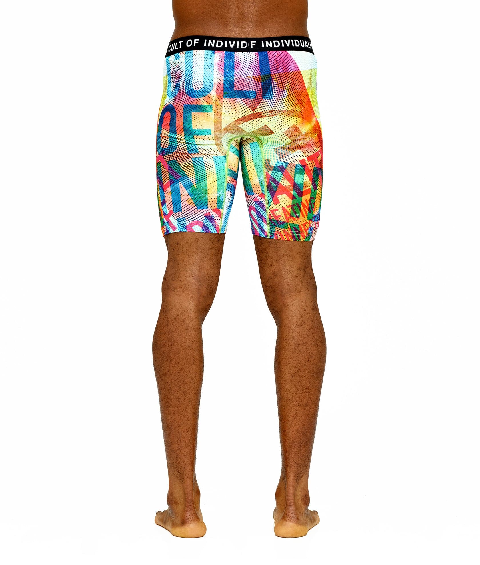 CULT BRIEFS  2 PACK "PARADISE" PRINT/SURF BLUE SOLID - Image 3