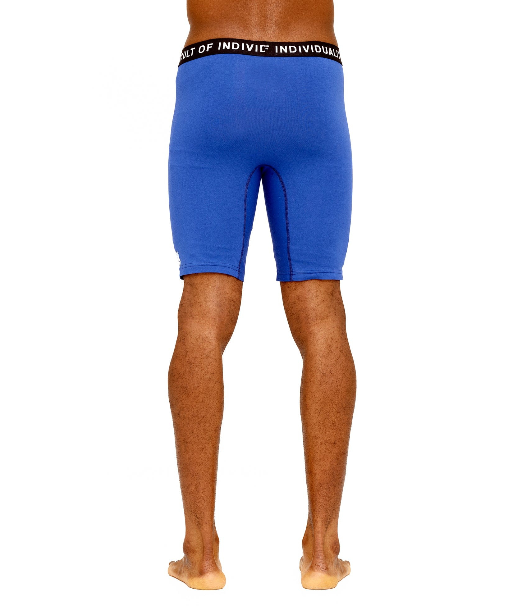 CULT BRIEFS  2 PACK "PARADISE" PRINT/SURF BLUE SOLID - Image 4