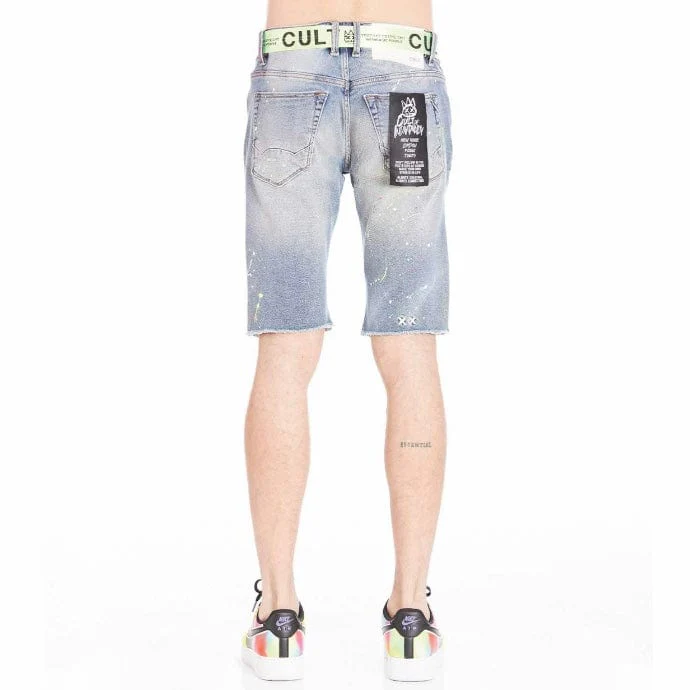 Cult Of Individuality Belted Rocker Shorts (Skittle) 621A5-SR07K - Image 2
