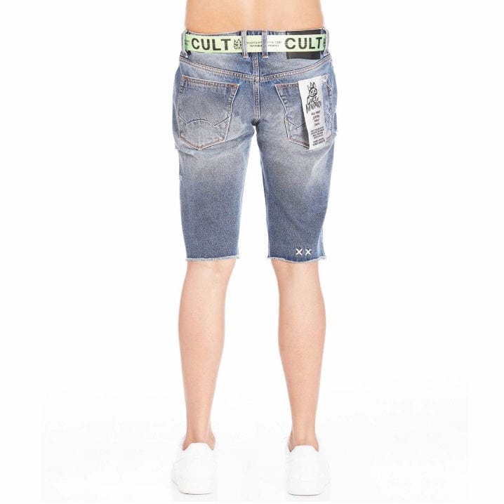 Cult Of Individuality Belted Rocker Shorts (Stoke) 621A5-SR07F - Image 2