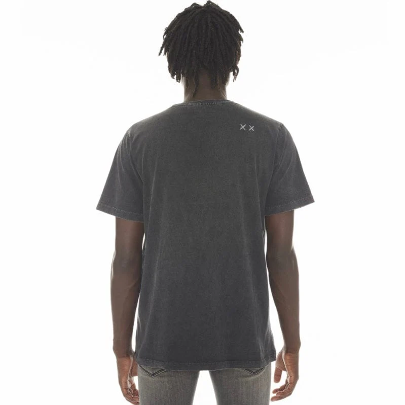 Cult Of Individuality Hang Loose Short Sleeve T Shirt (Black/AC DC) 622A2-K41A - Image 2