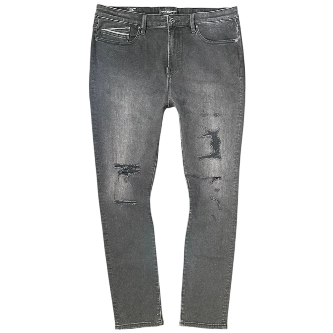 Cult Of Individuality Punk Super Skinny Jean (Jet Black) 67B0-SS18A