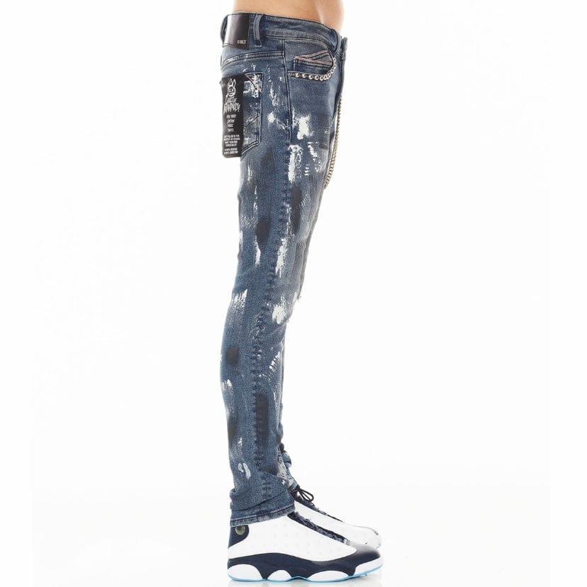 Cult Of Individuality Punk Super Skinny Jean (Leopard) 622B9-SS40Y - Image 2