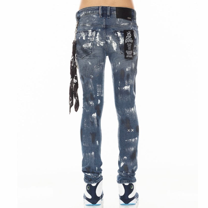 Cult Of Individuality Punk Super Skinny Jean (Leopard) 622B9-SS40Y - Image 3