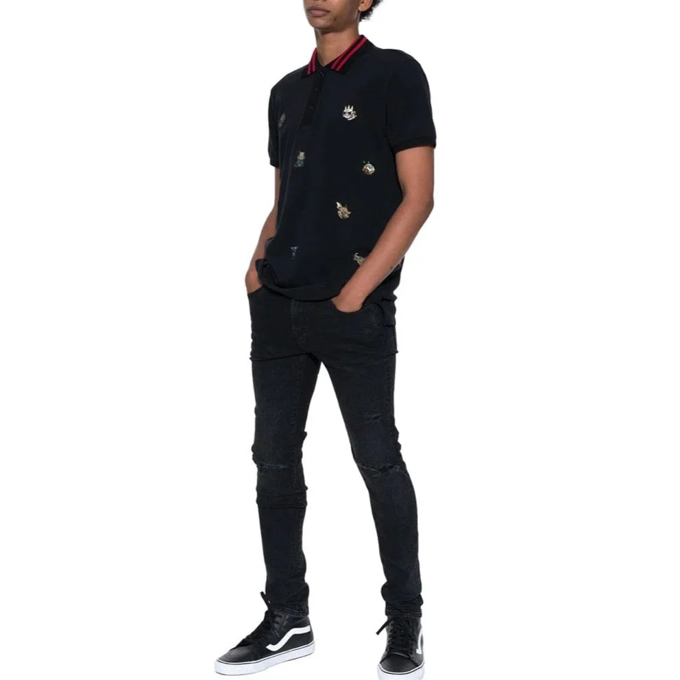 Cult of Individuality Punk Super Skinny Premium Stretch (Vintage Black) - Image 3