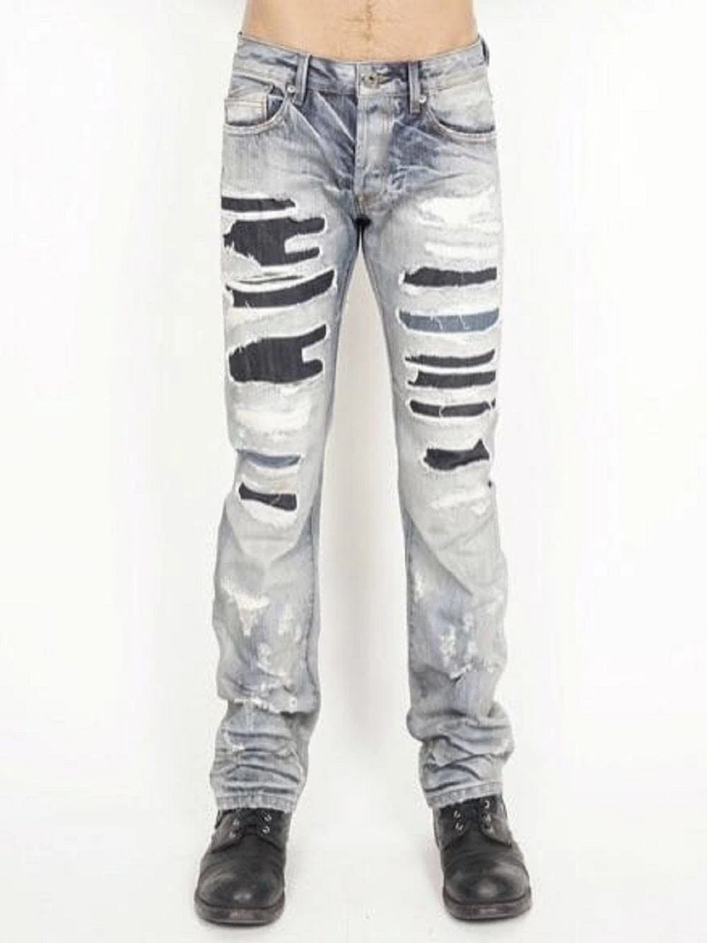 CULT OF INDIVIDUALITY REBEL STRAIGHT JEANS 67B7-R12M - Image 3