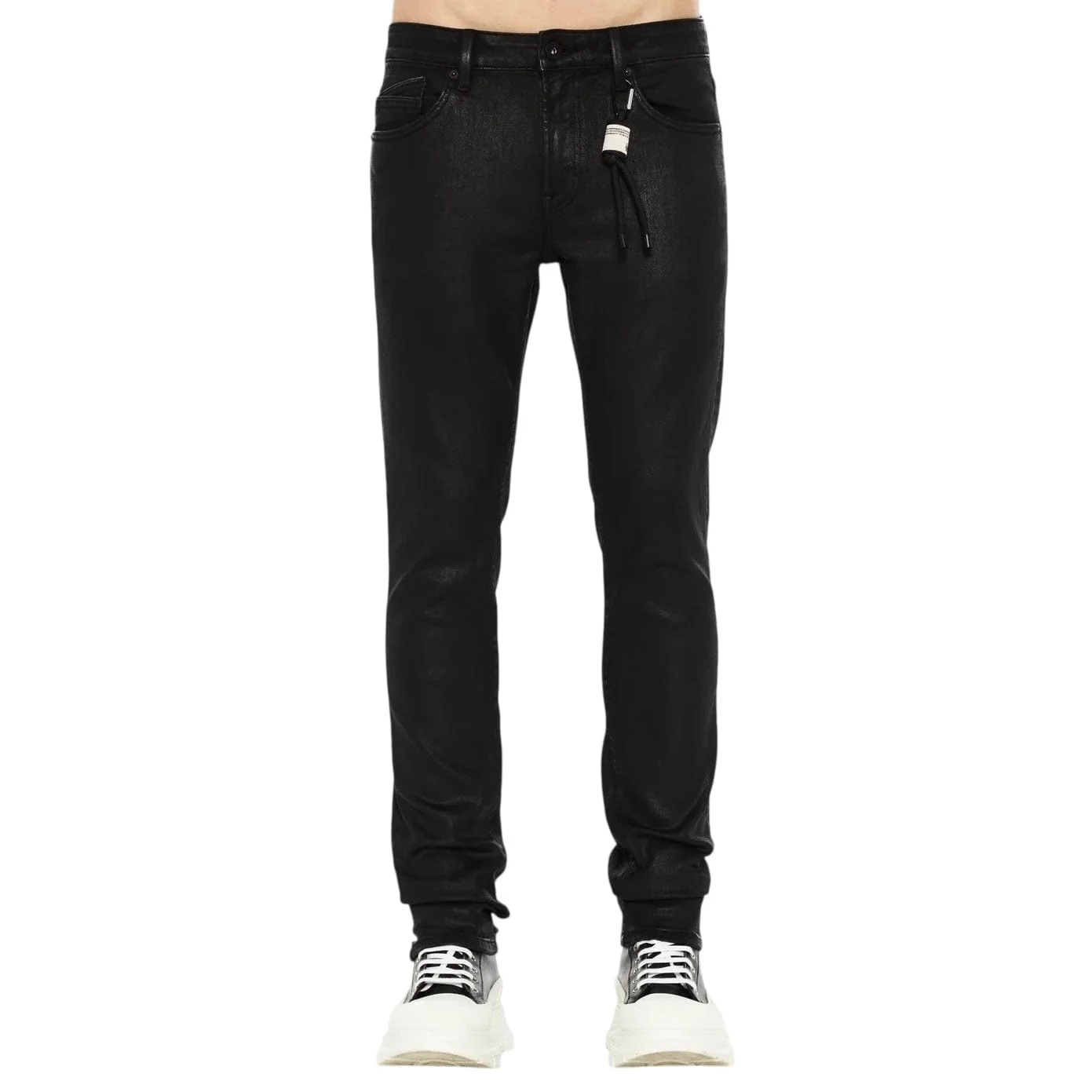 Cult Of Individuality Rocker Slim 602 Jeans (Black Coated) 625B10-RS3H - Image 2