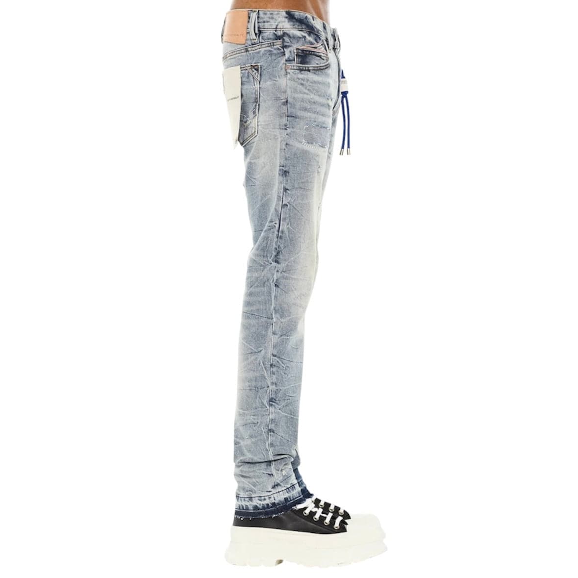 Cult Of Individuality Rocker Slim 602 Jeans (Strobe) 625B9-RS3E - Image 3