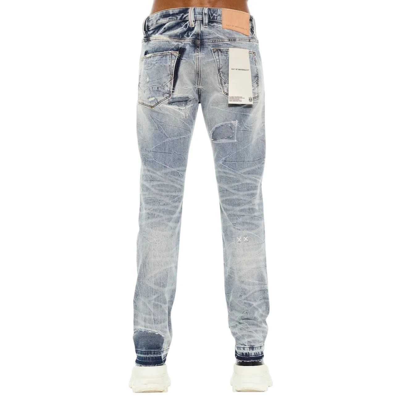 Cult Of Individuality Rocker Slim 602 Jeans (Strobe) 625B9-RS3E - Image 4