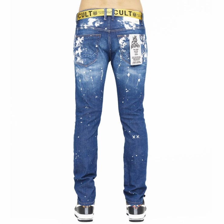 Cult Of Individuality Rocker Slim Belted Stretch Jean (Mason) 621B10-RS01M - Image 2
