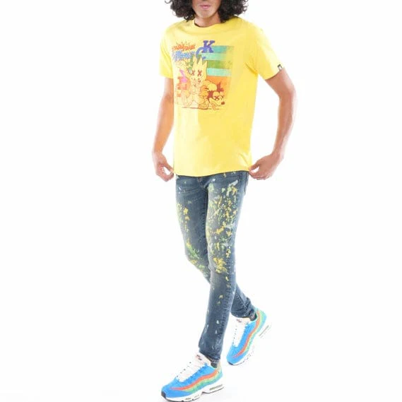 Cult Of Individuality "Killer" SS Tee (Maize) 623A4-K68A - Image 4