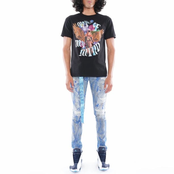Cult Of Individuality Super Skinny Belted Denim (Scratch) 623A3-SS1P - Image 3