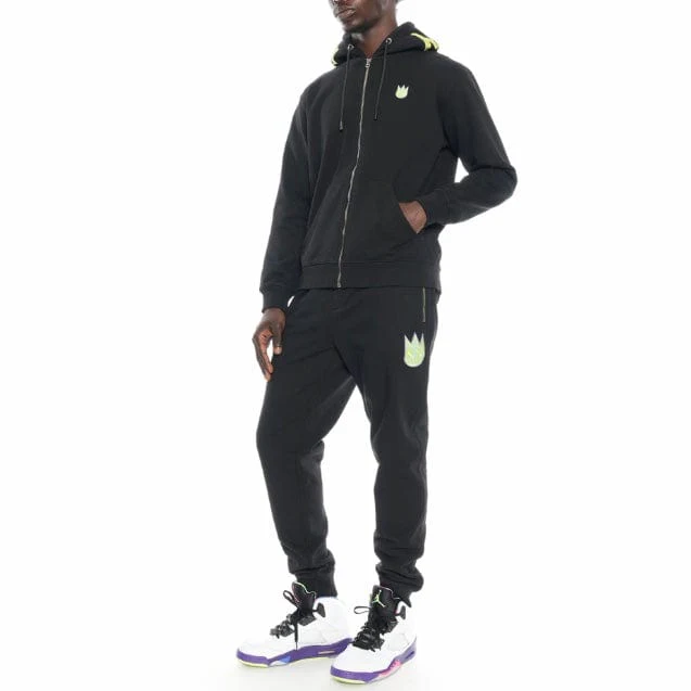 Cult Of Individuality Sweatpants (Black) 623AC-SP23B - Image 5