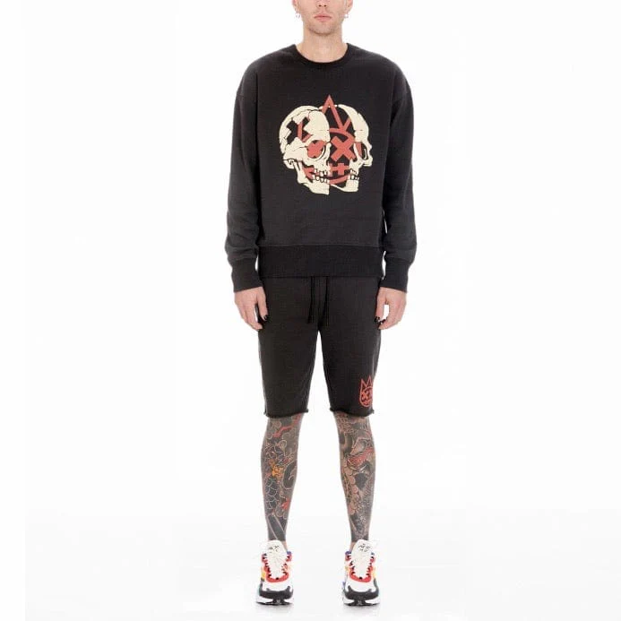 Cult Of Individuality Sweatshorts (Peat Black) 621A3-SH27C - Image 3