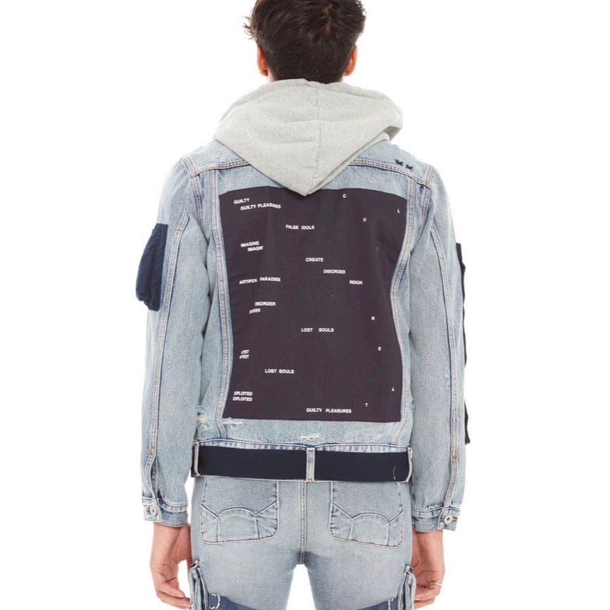 Cult Of Individuality Type II Denim Hooded Jacket - Image 3