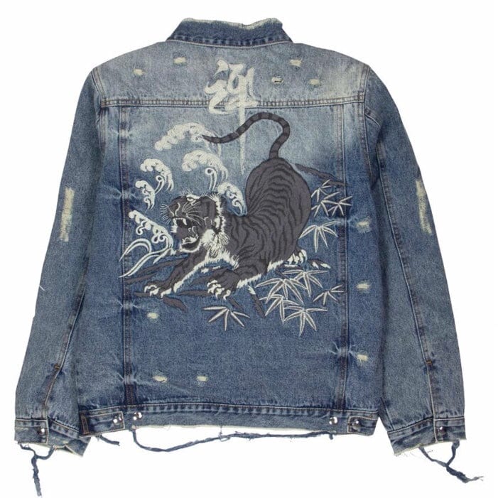 Cult Of Individuality Type II Reversible Denim Jacket (Tiger) 620A2-JR27A - Image 3
