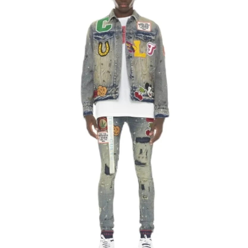 Cult Of Individuality Type IV Denim Jacket (Primo Blue) 622A3-TS13A - Image 3