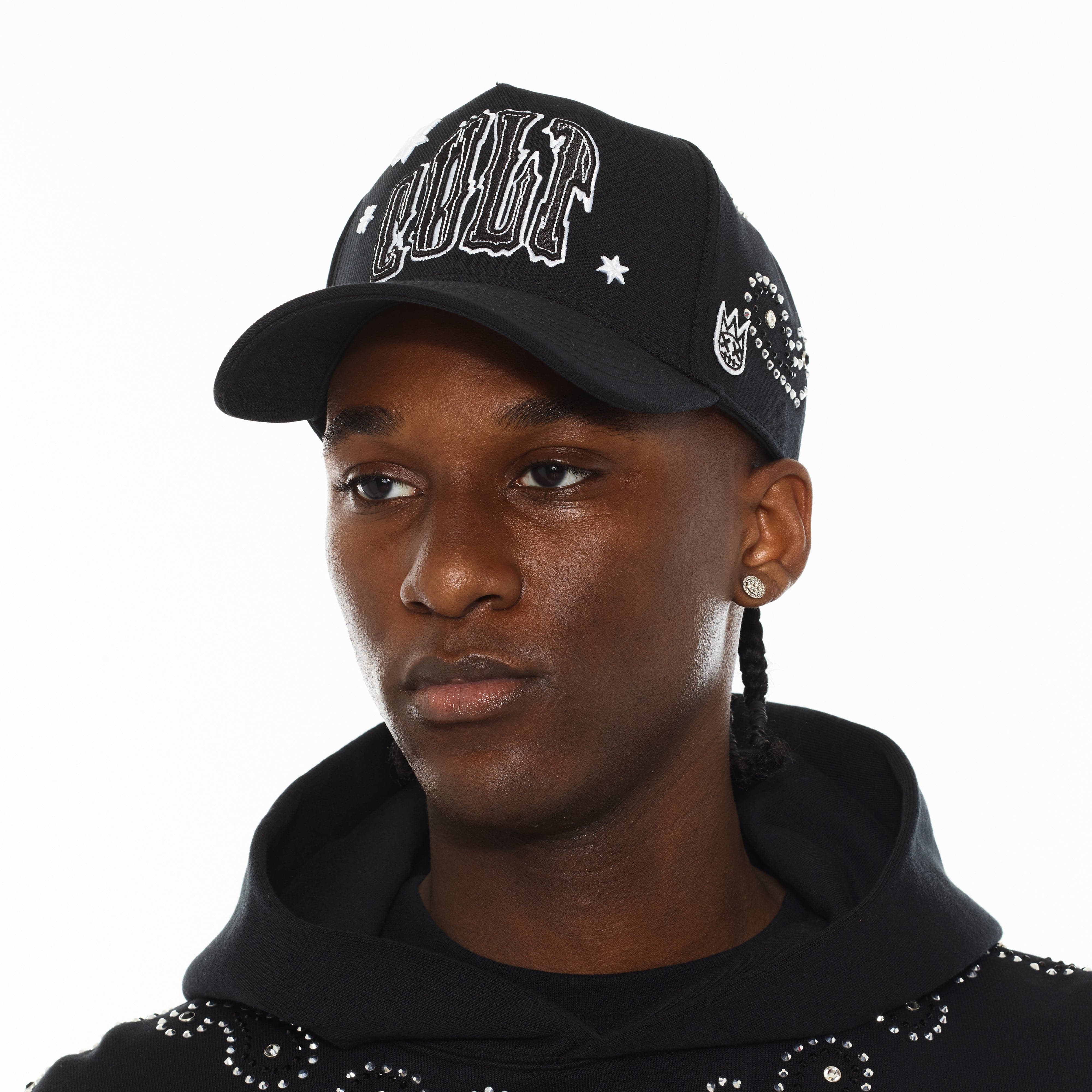 Cult x El Alfa Premium Paisley 5 Panel A Frame Trucker Hat in Black - Image 4