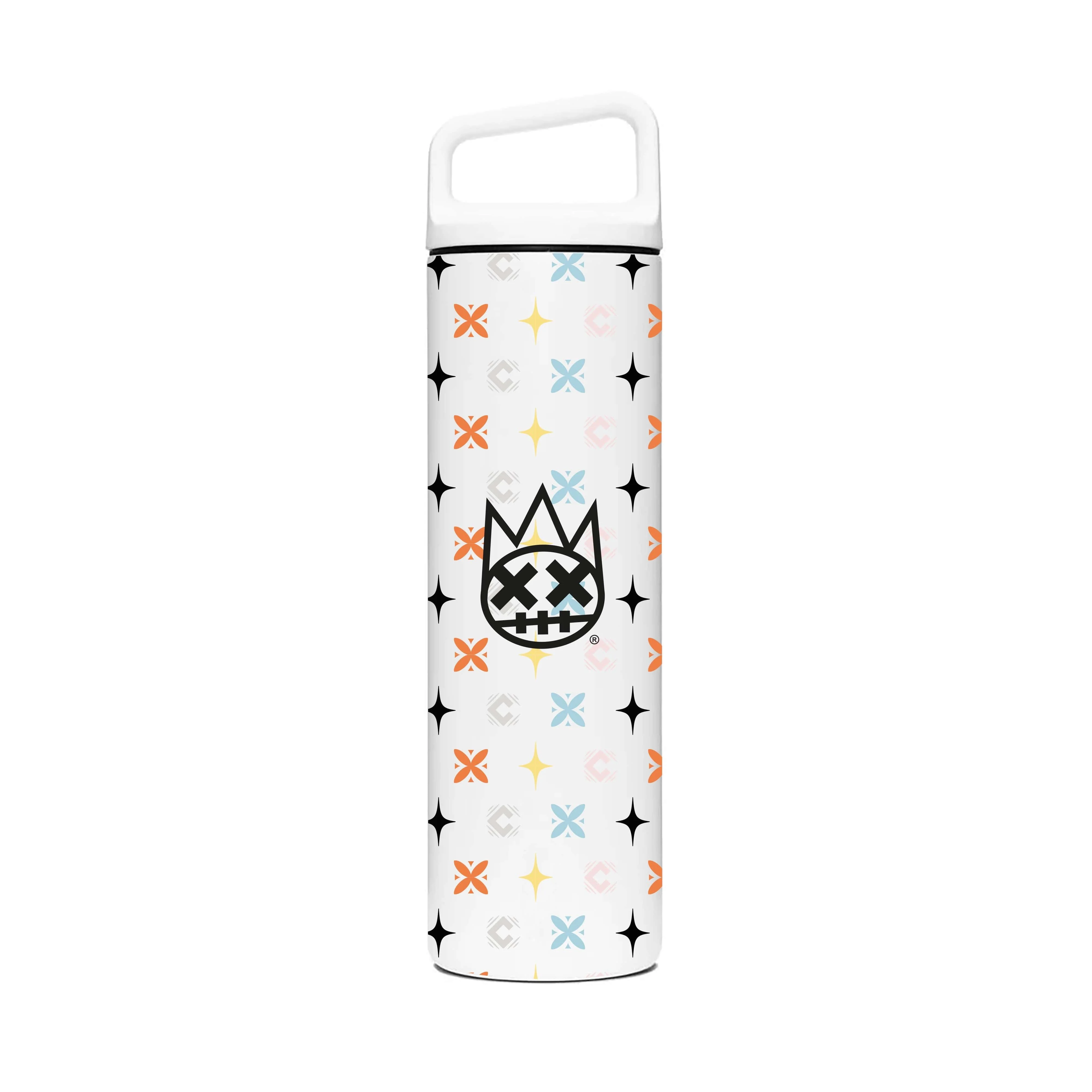 Cult x MiiR Limited Edition Climate+ 20 oz Wide Mouth Vacuum Insulation Bottle in CX Monogram Multicolor White or Black - Image 3