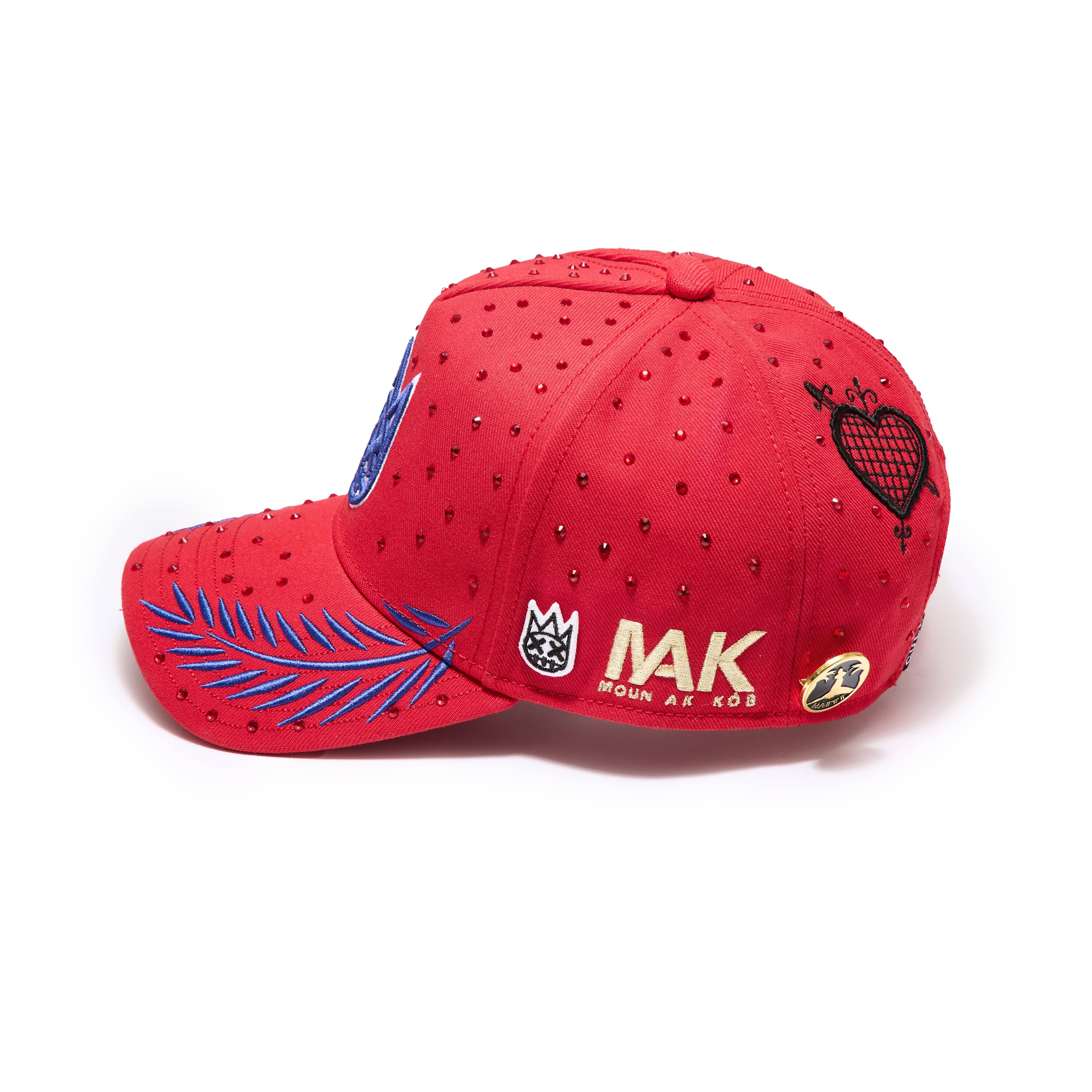 Cult X Topson Trucker Hat In Red - Image 3