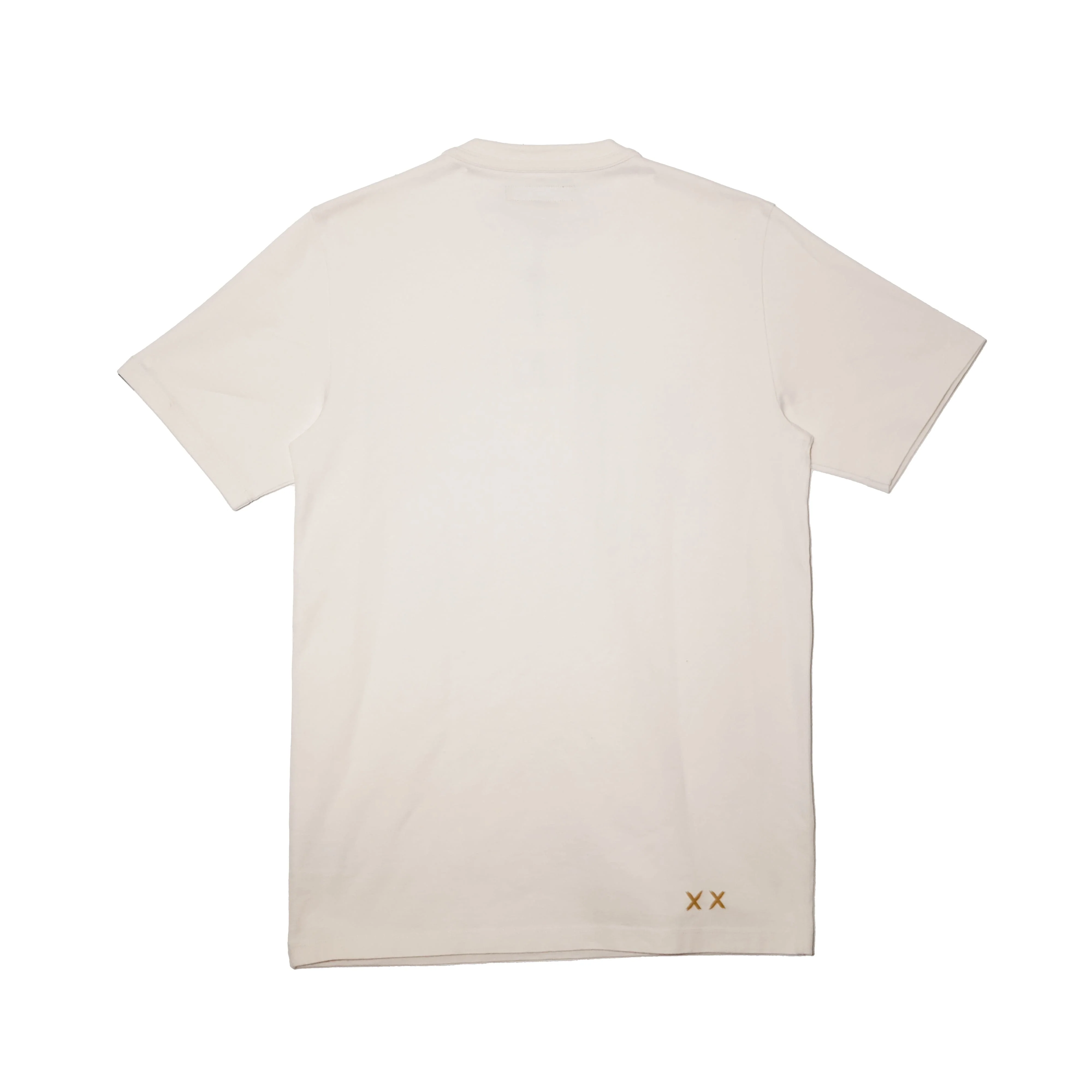 Cult's Crystallized Limited Edition Heavyweight Short Sleeve Crew Neck Tee "Cuba" in Winter White - Image 2