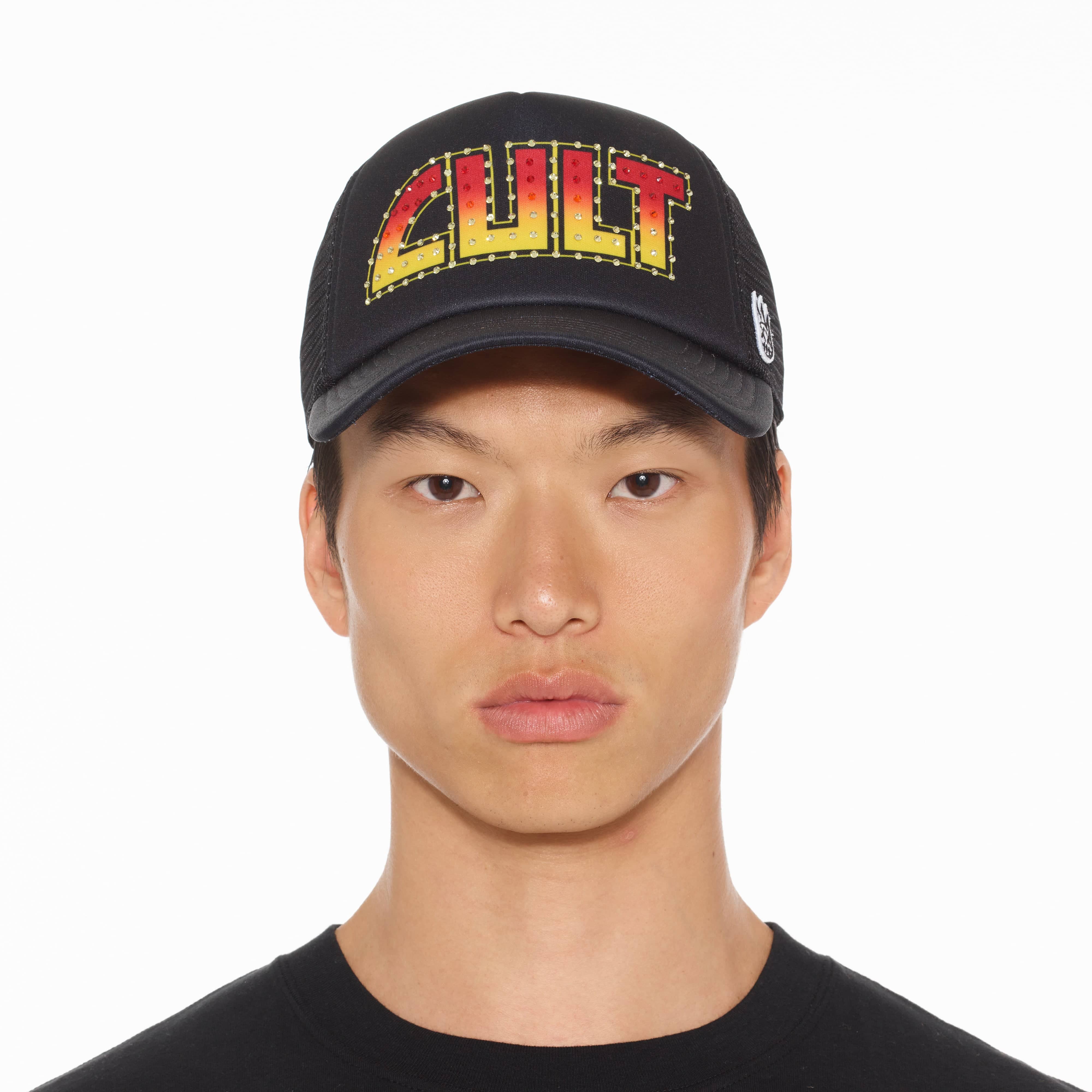 Cult's Cult Rock Logo Hat in Black - Image 2