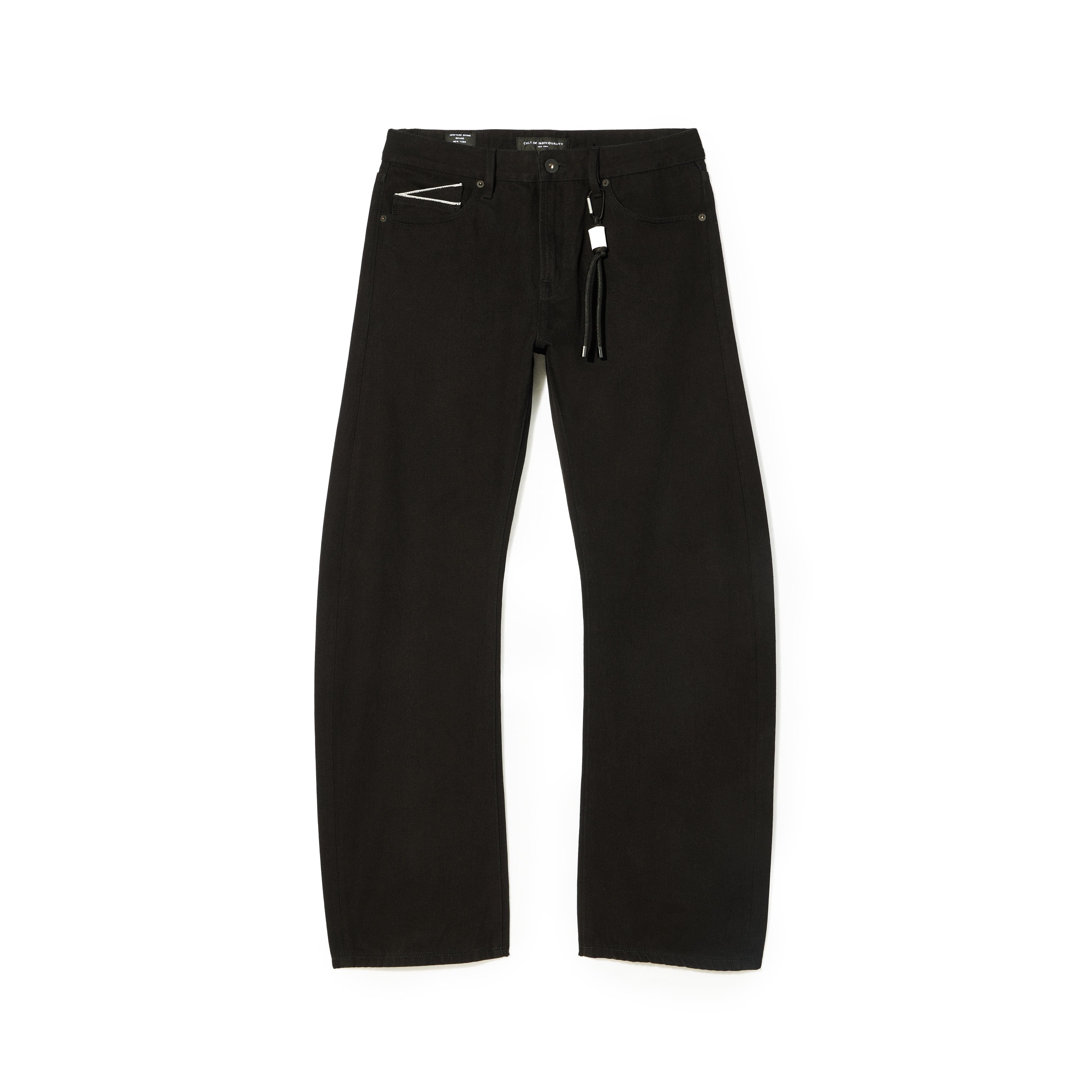 Cult's Grunge Baggy 607 Jeans in Black