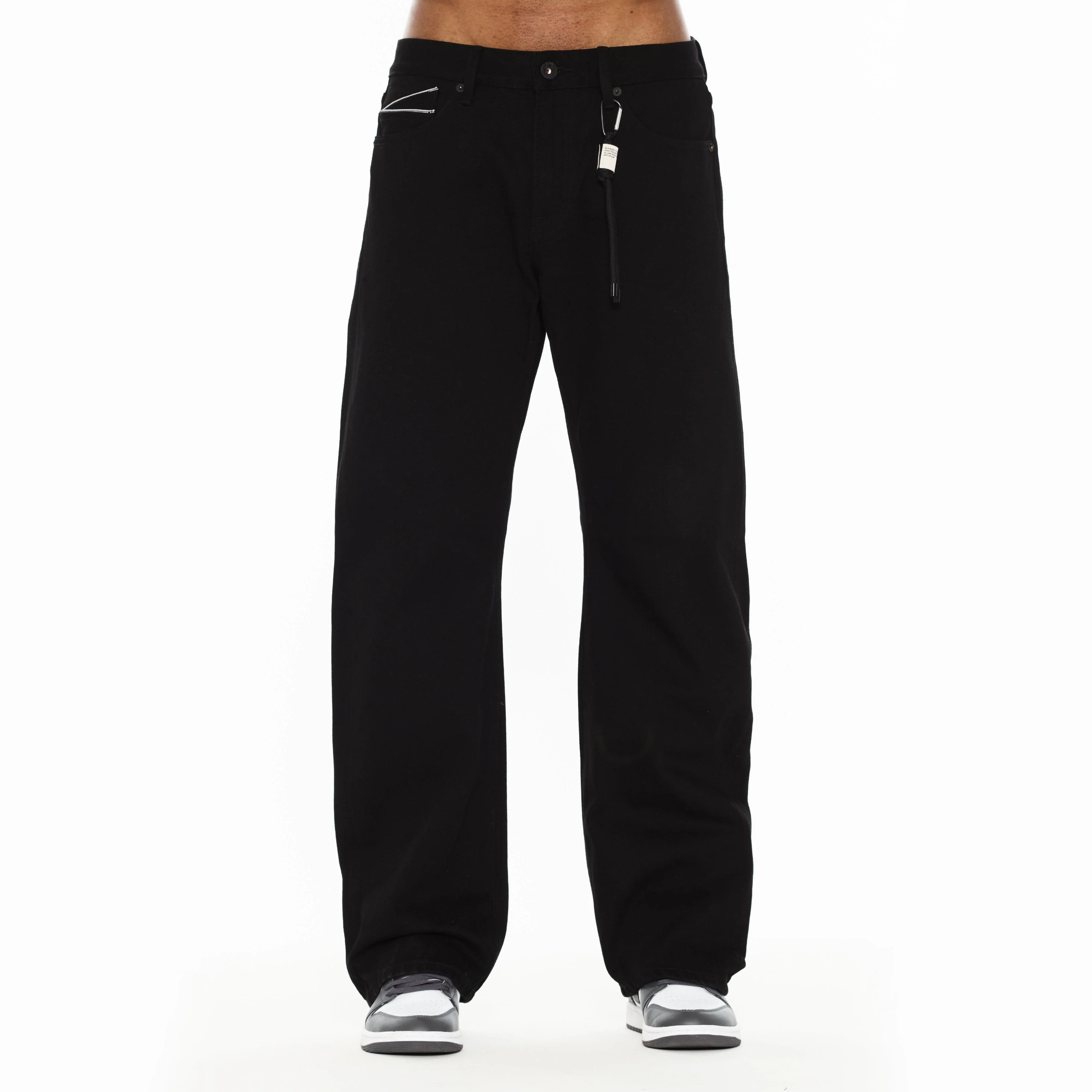Cult's Grunge Baggy 607 Jeans in Black - Image 2