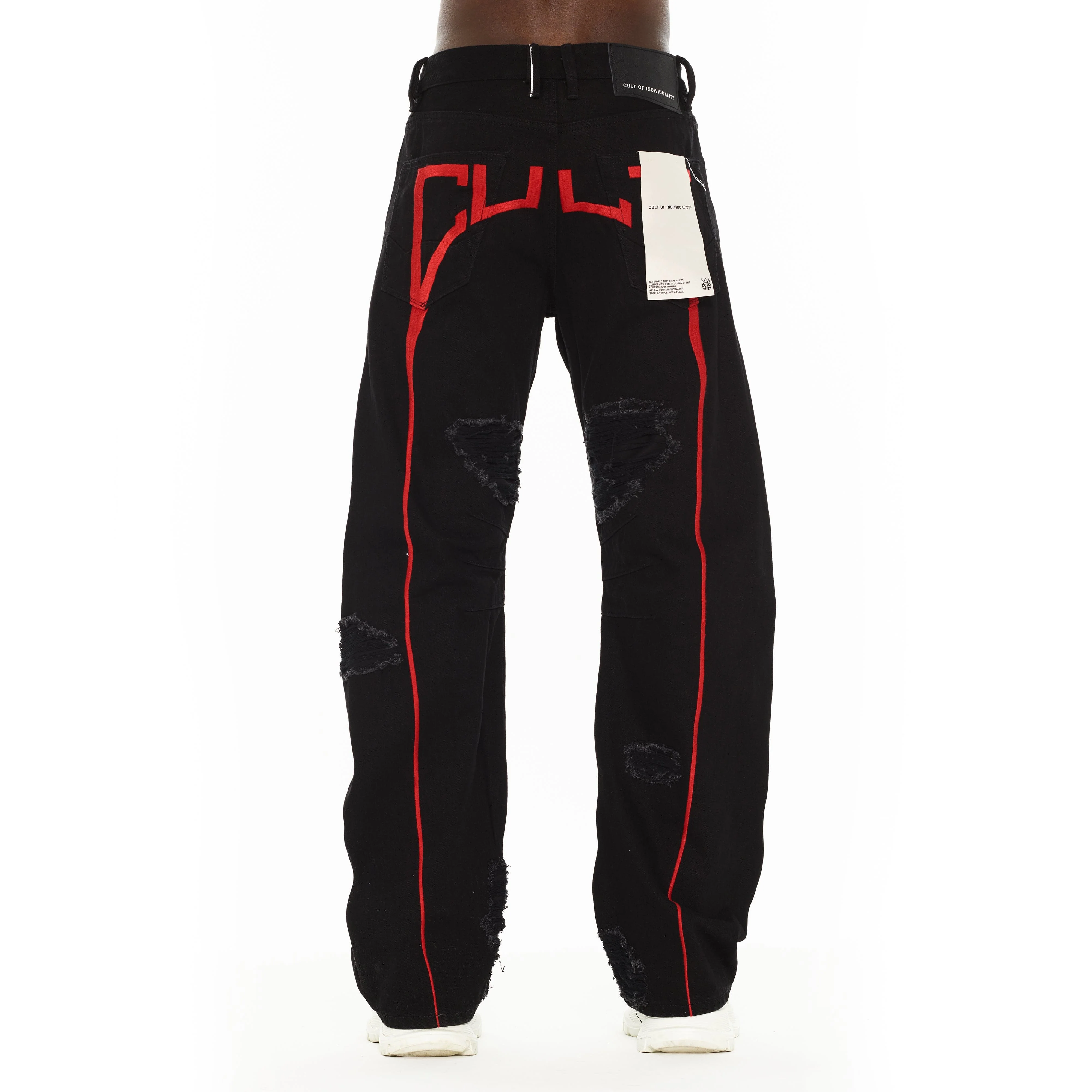 Cult's Grunge Baggy 607 Jeans in Cult - Image 3