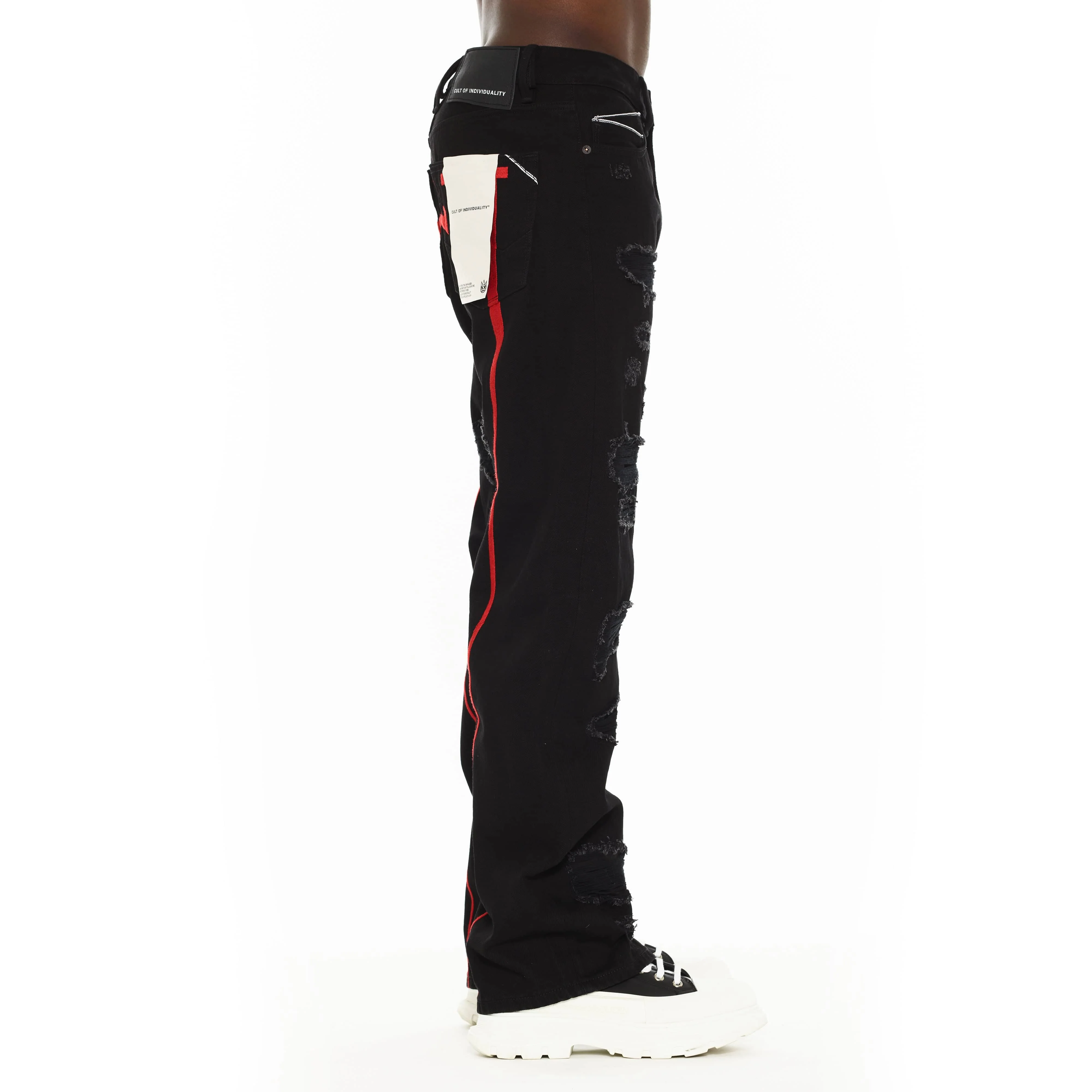 Cult's Grunge Baggy 607 Jeans in Cult - Image 4