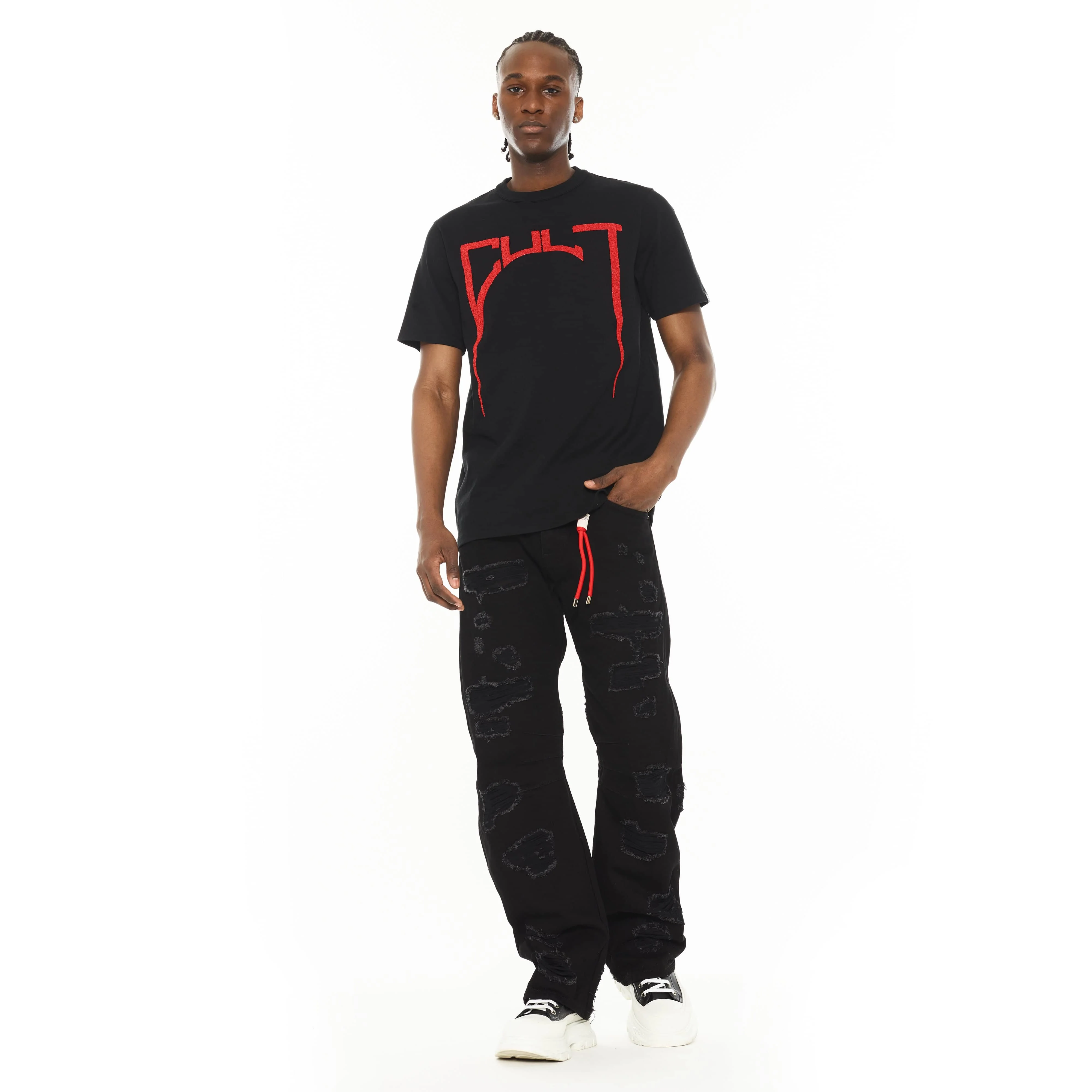 Cult's Grunge Baggy 607 Jeans in Cult - Image 5