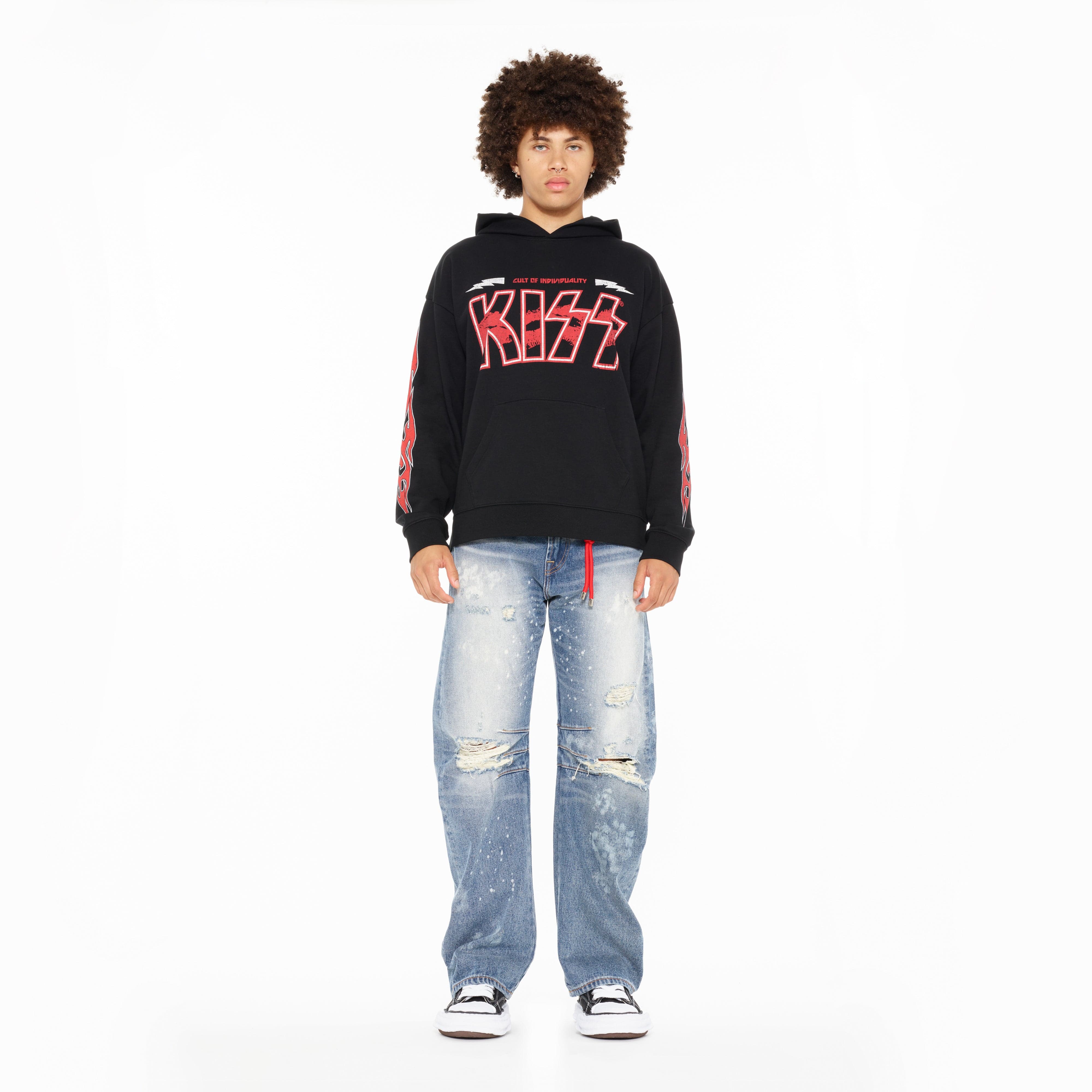Cult's Grunge Baggy 607 Jeans in Icy - Image 3