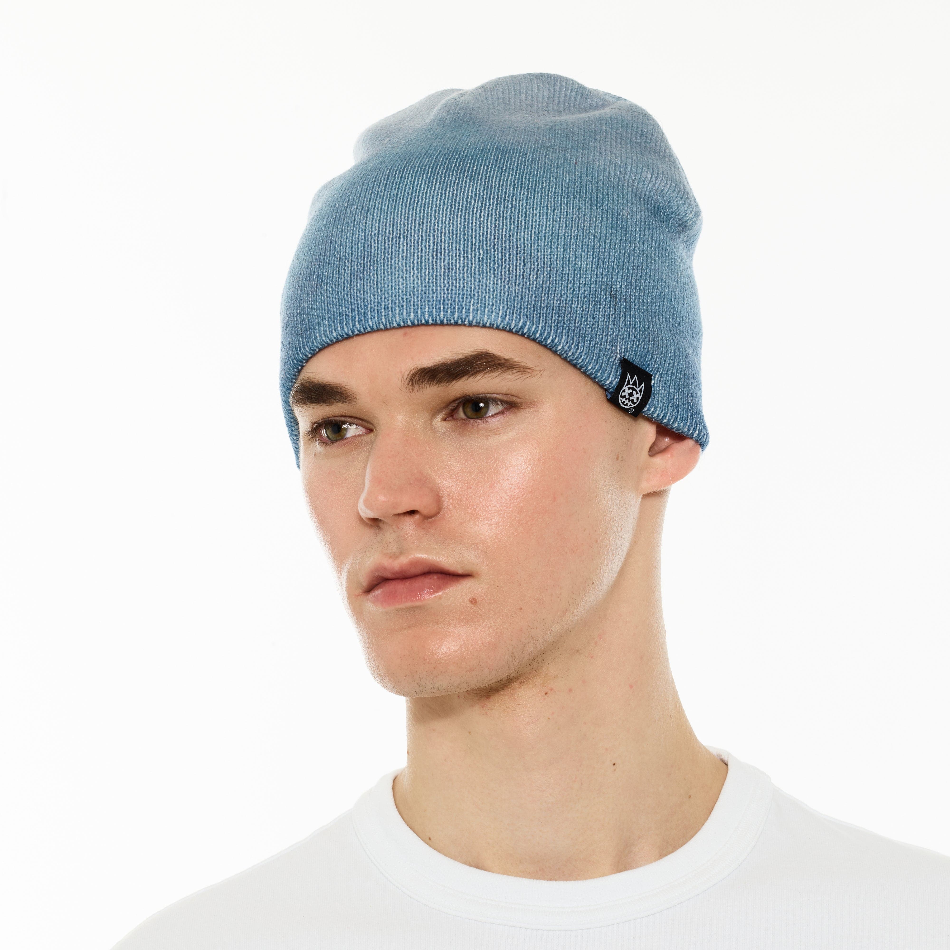 Cult's Knit Hat in Gradiant Blue Steel - Image 3