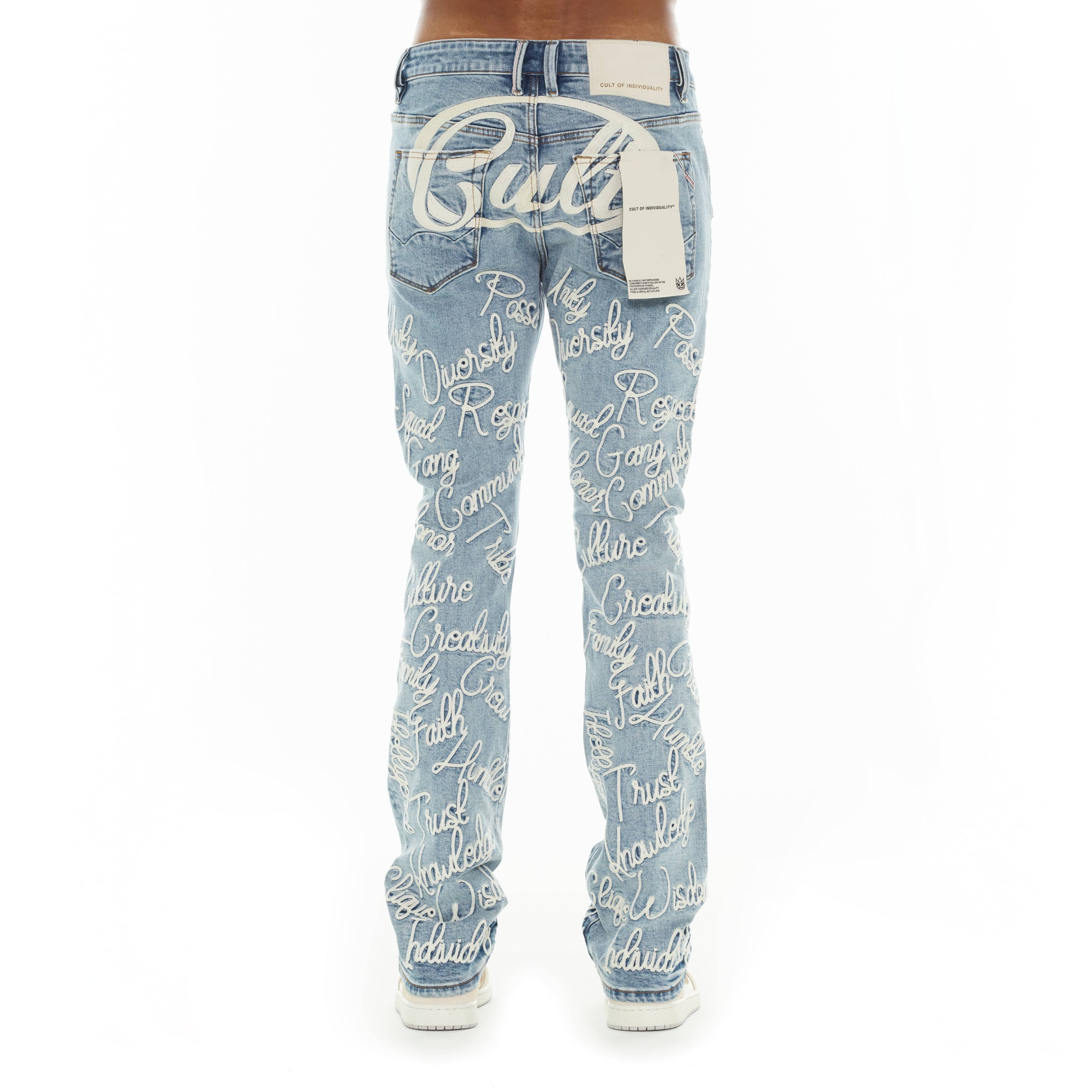 Cult's Lenny Bootcut 603 Jeans in Acid - Image 3