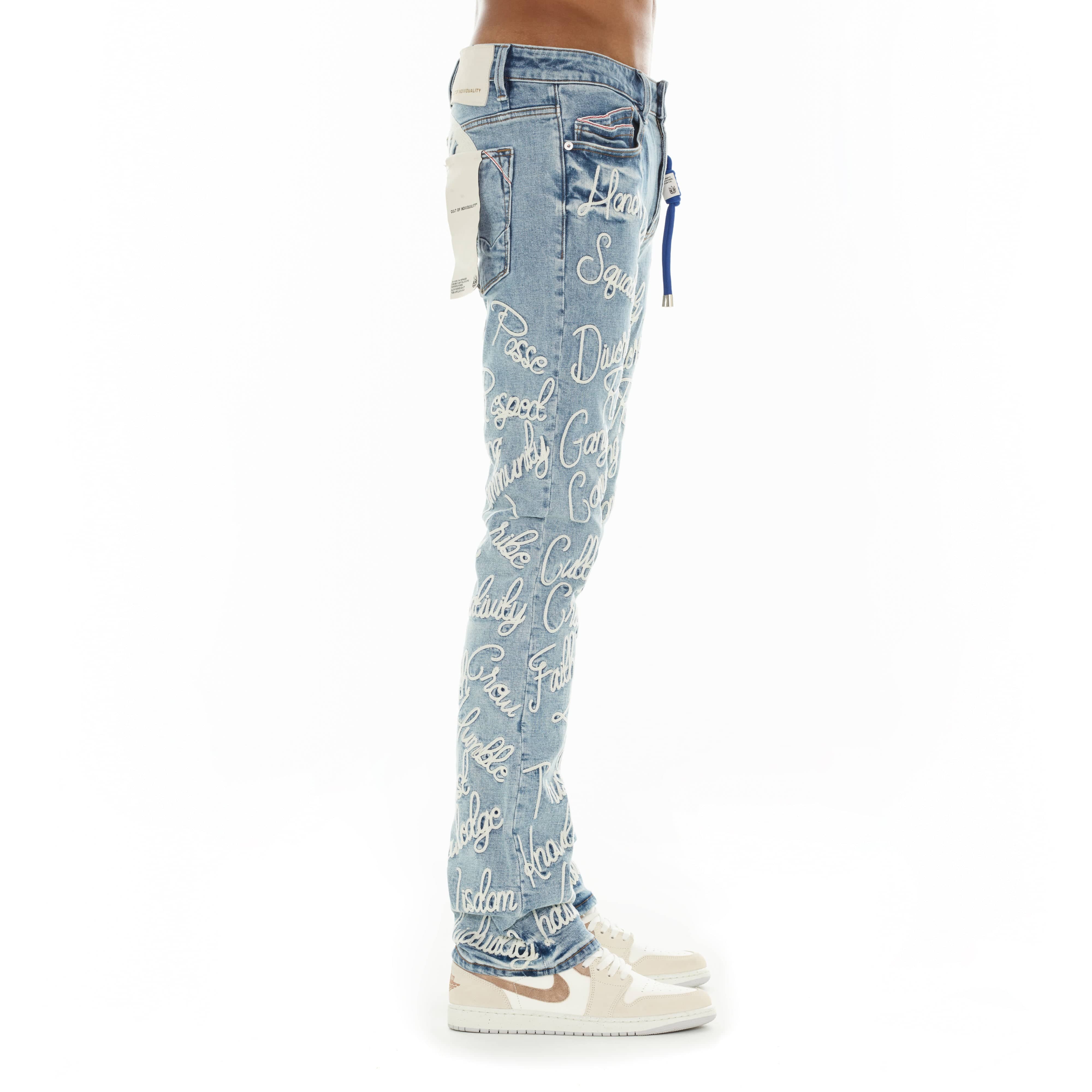 Cult's Lenny Bootcut 603 Jeans in Acid - Image 4