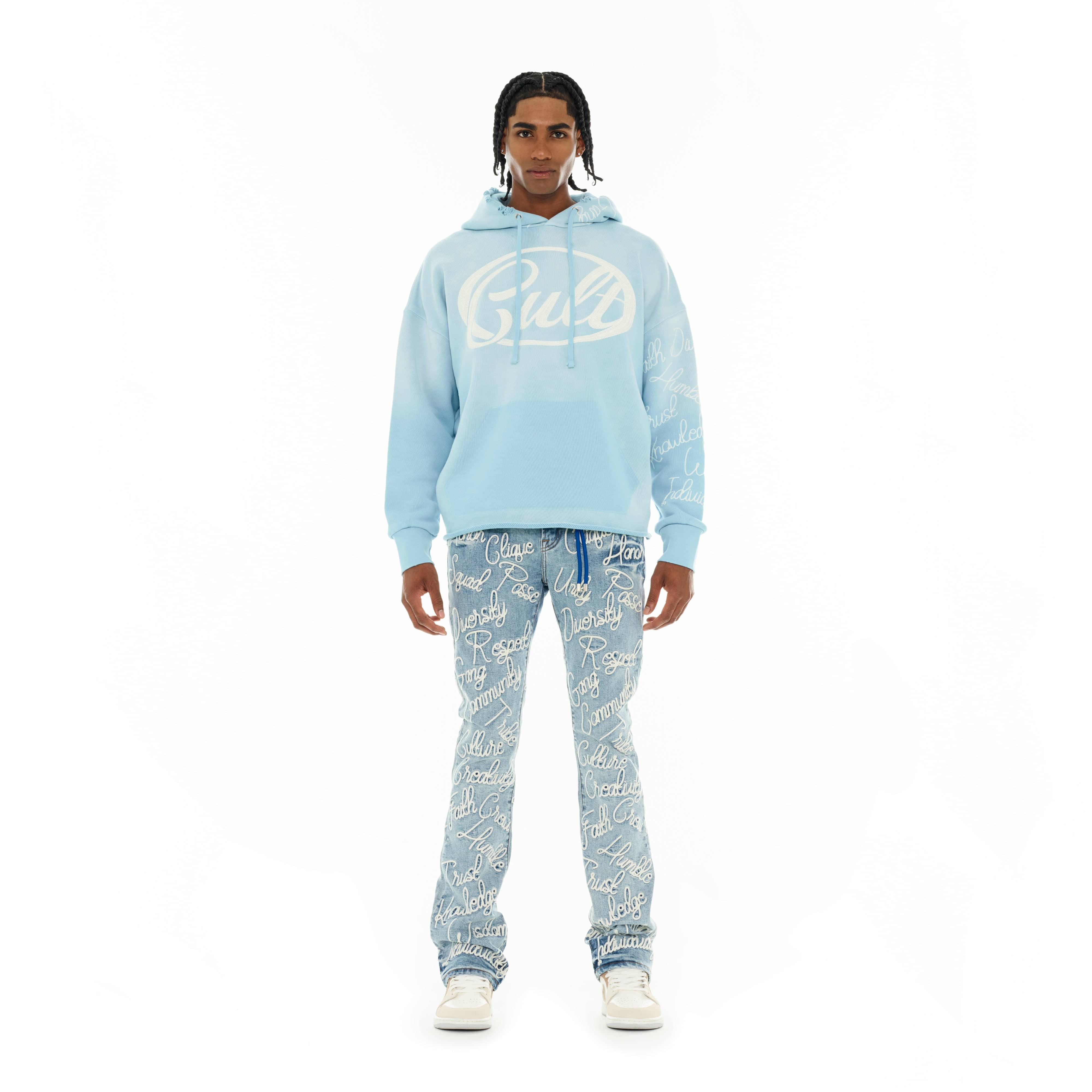 Cult's Lenny Bootcut 603 Jeans in Acid - Image 6