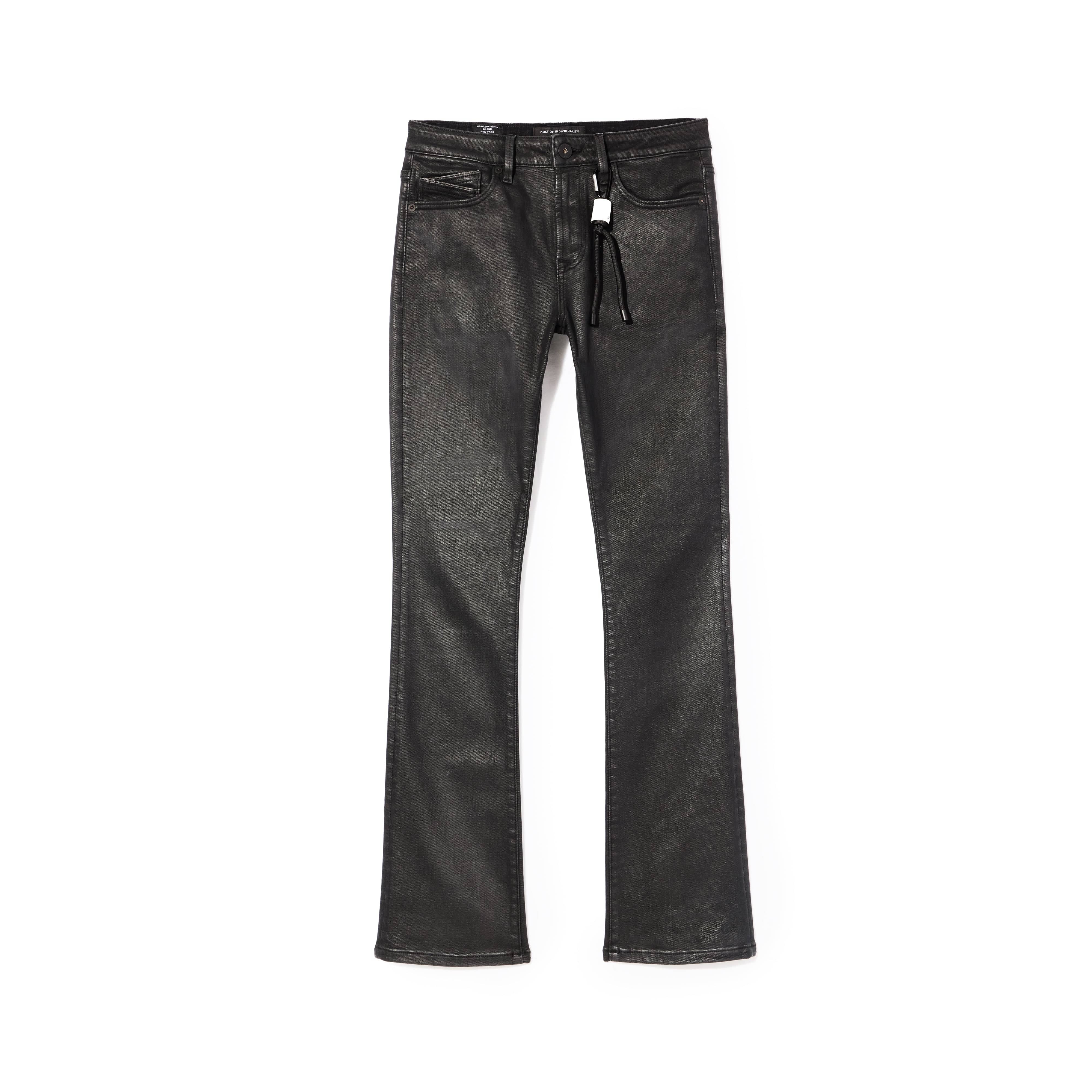 Cult's Lenny Bootcut 603 Jeans in Black Coated