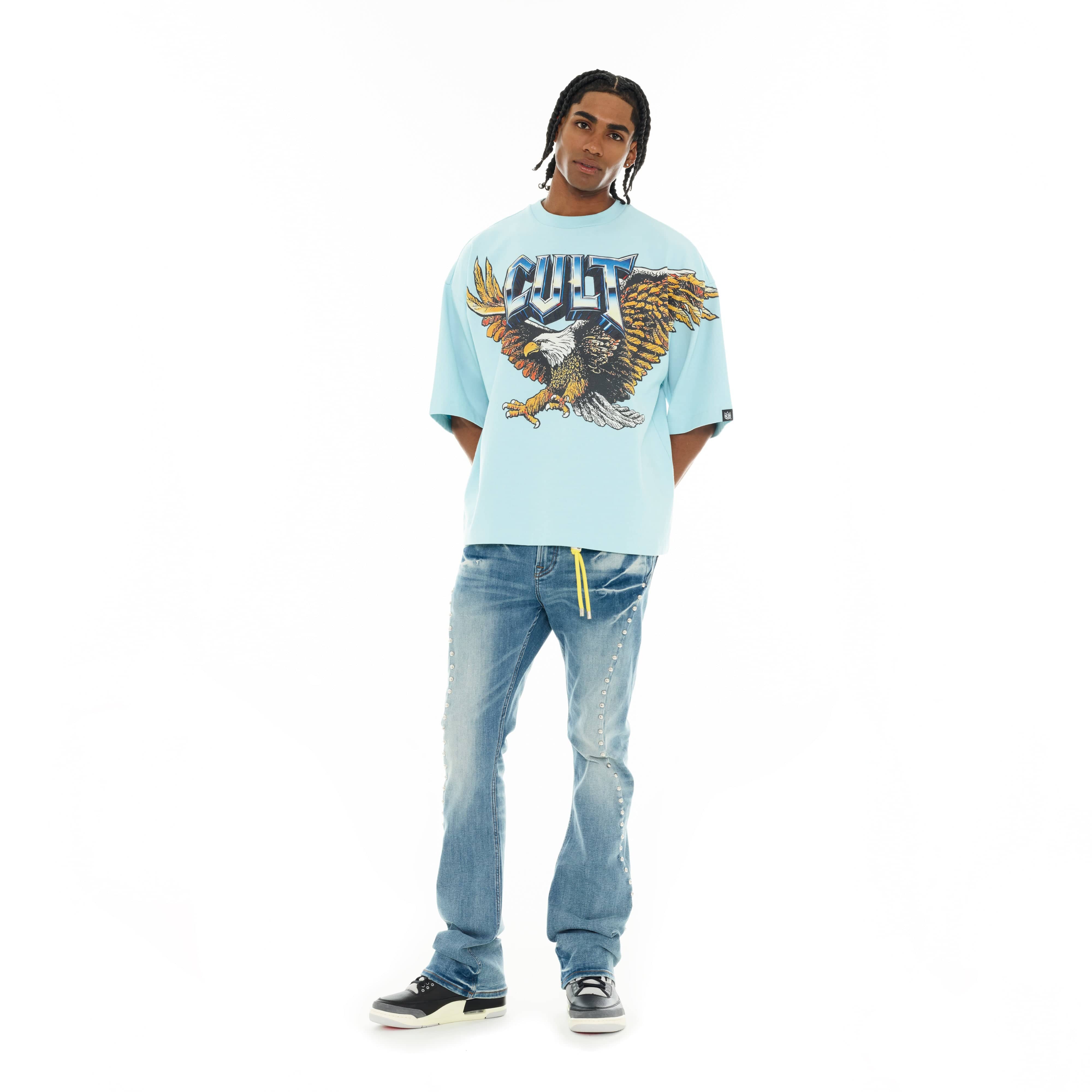 Cult's Lenny Bootcut 603 Jeans in Icy - Image 6